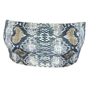 Snake print Tube top